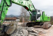 steinexpo 2026: Flexible Abbruchlösungen von Sennebogen