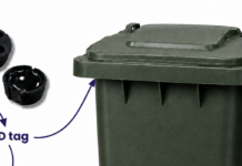 RFID tags to improve waste container traceability